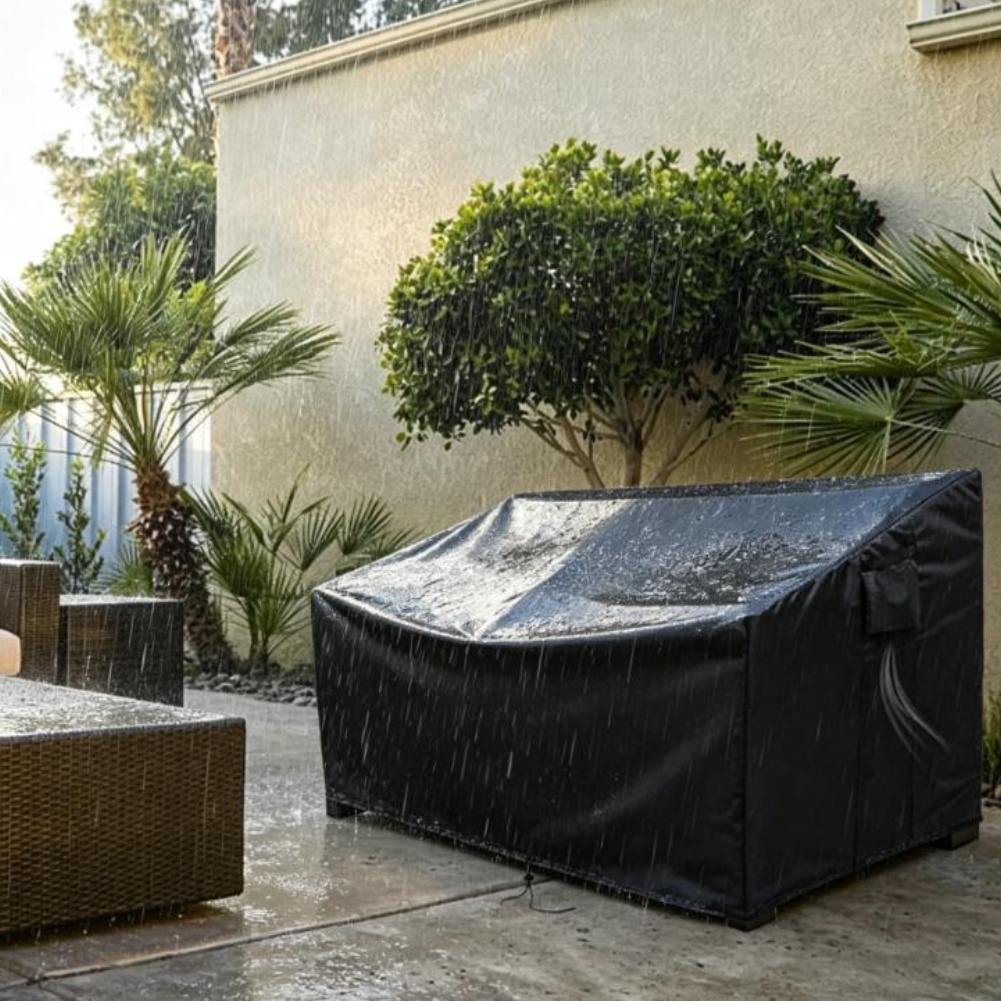 Outdoor Furniture With Covers - Funda para Sofá de Patio Resistente,