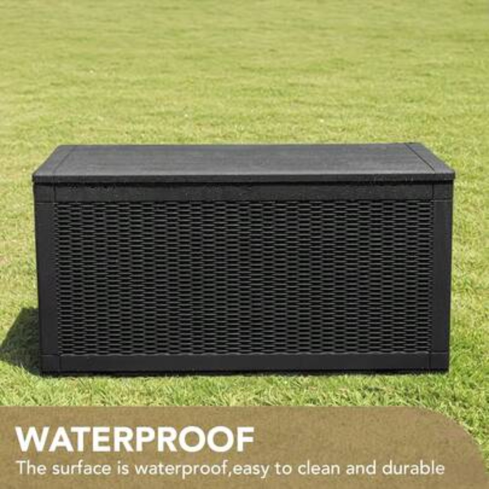 Outdoor Furniture Waterproof - Caja de Almacenamiento Exterior Grande con
