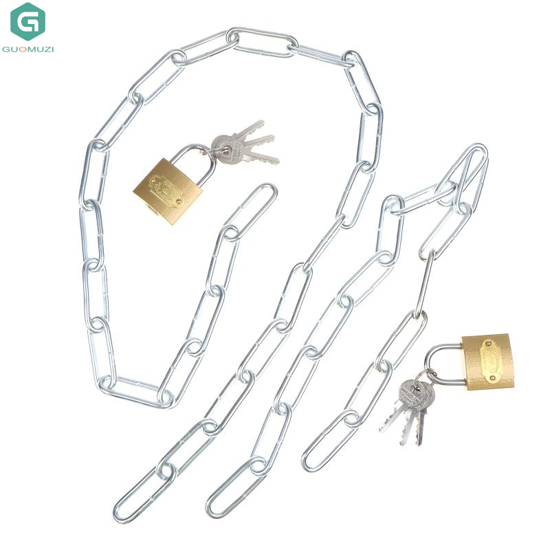 Outdoor Furniture Store - Candado para bicicleta con llave, cadena