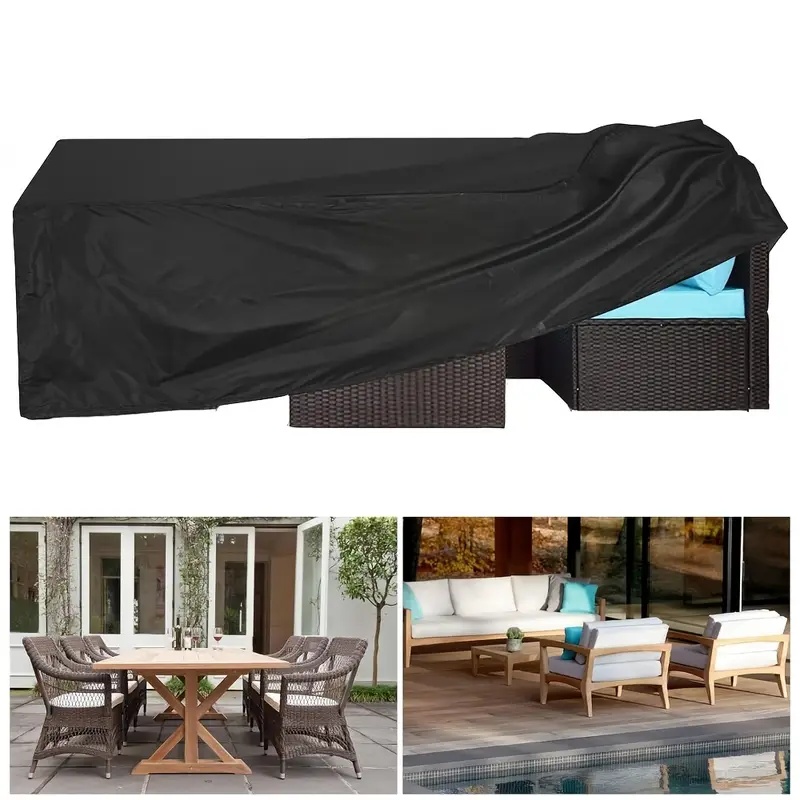 Outdoor Furniture With Covers - Cubierta resistente al viento para muebles