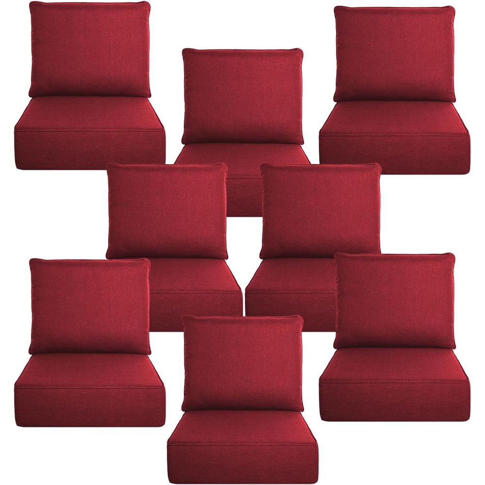 Outdoor Furniture Cushions 24 X 24 - Juego de Cojines de Lujo para