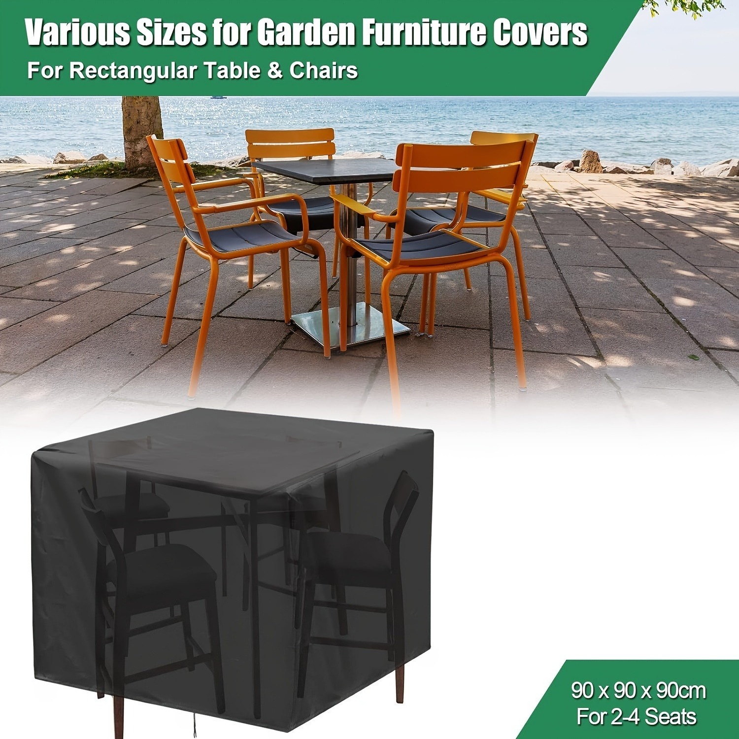 Outdoor Furniture With Covers - Funda Resistente para Muebles de Jardín