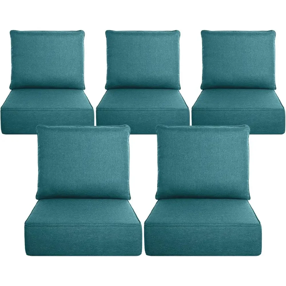 Outdoor Furniture Cushions 24 X 24 - Juego de 6 Cojines Gruesos para