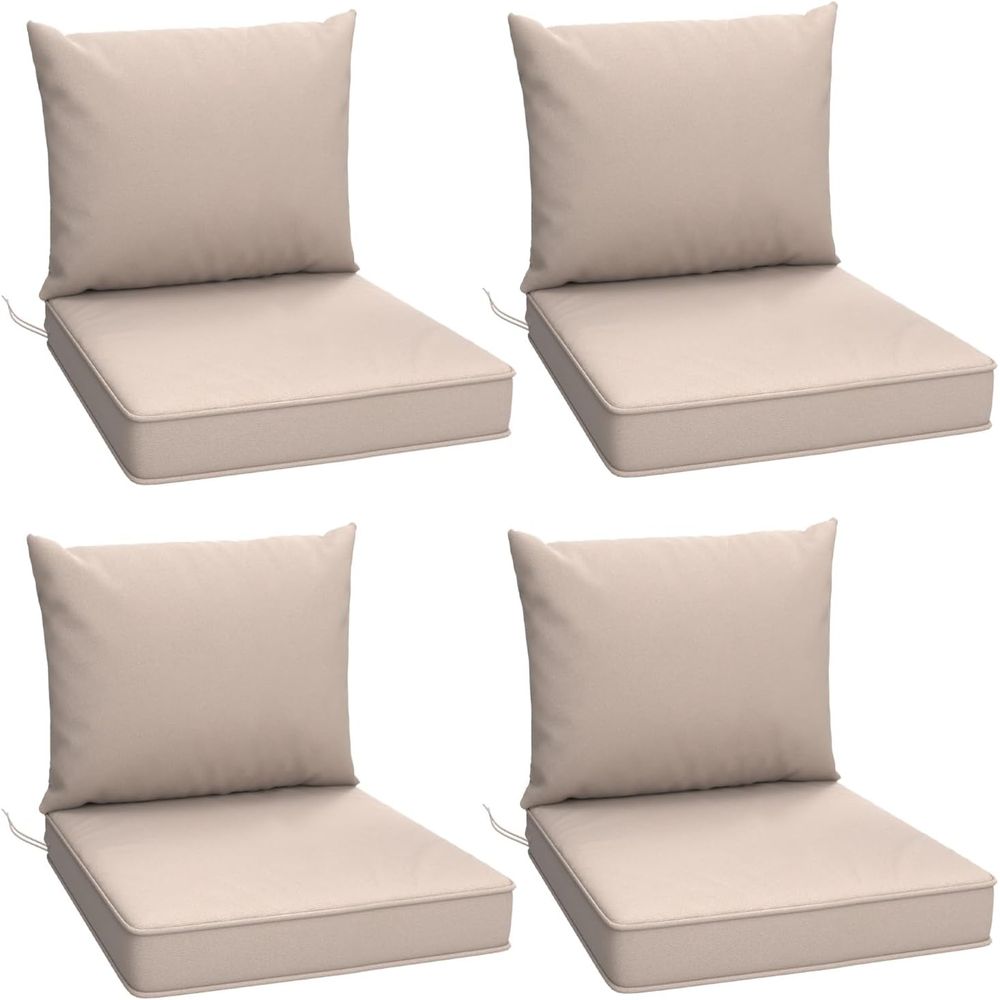 Outdoor Furniture Cushions 24 X 24 - Juego de 4 Cojines para Sillas