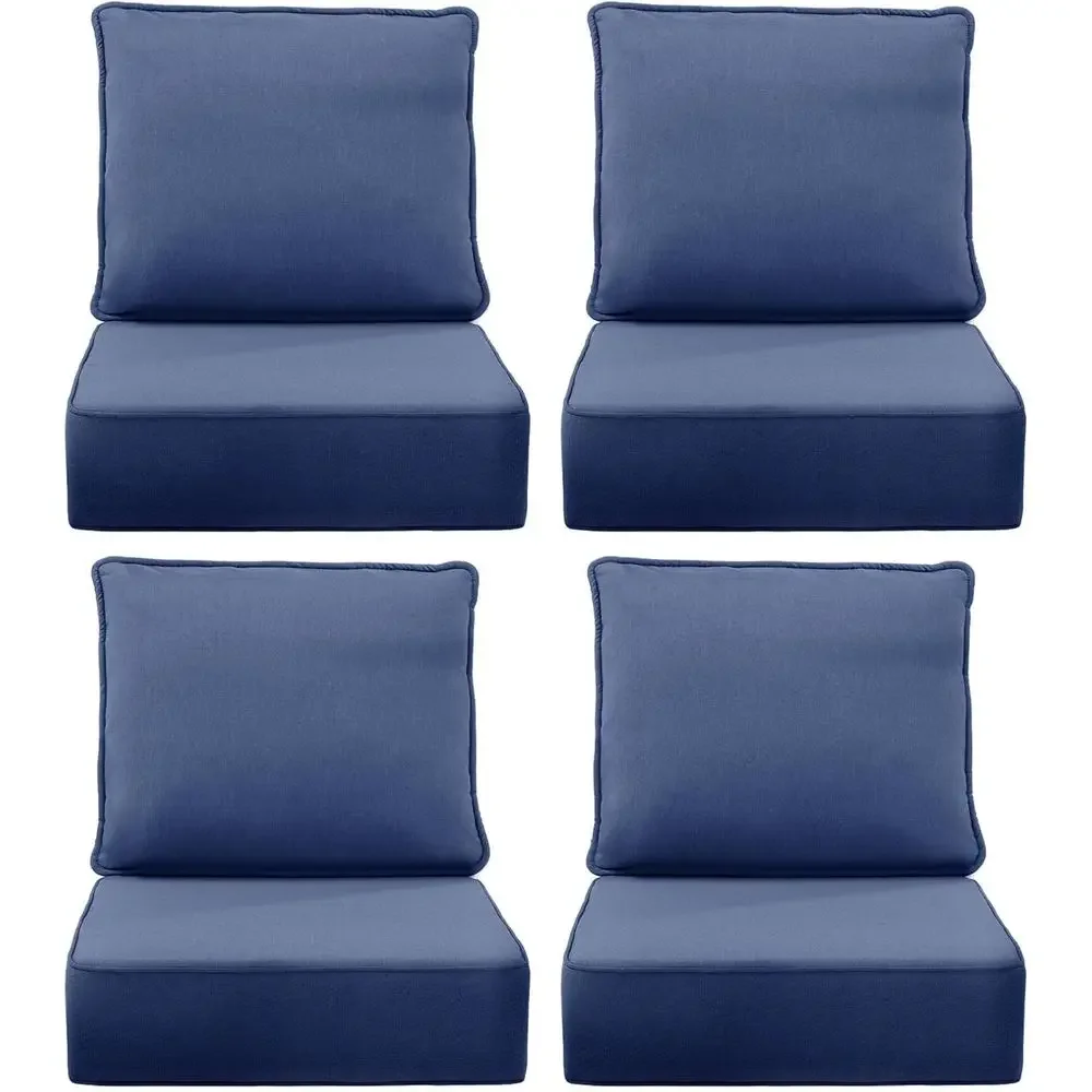 Outdoor Furniture Cushions 24 X 24 - 6 Cojines Gruesos para Sillas de