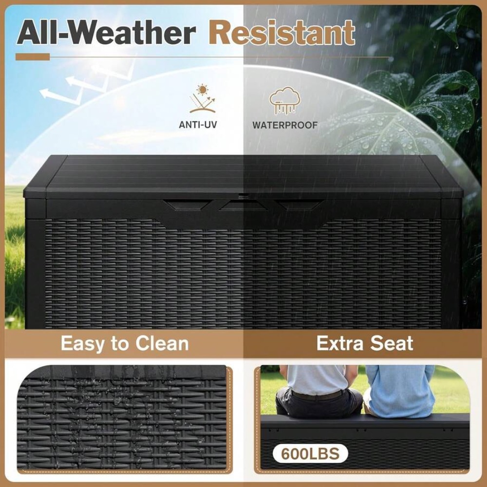 Caja de Almacenamiento Exterio - Outdoor Furniture Waterproof reseña y precio