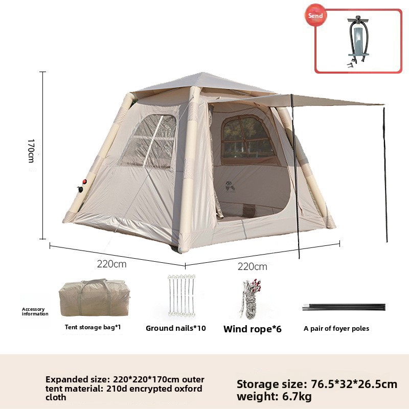 5 ㎡   Carpa de Lujo para Exter - Outdoor Furniture Waterproof reseña y precio
