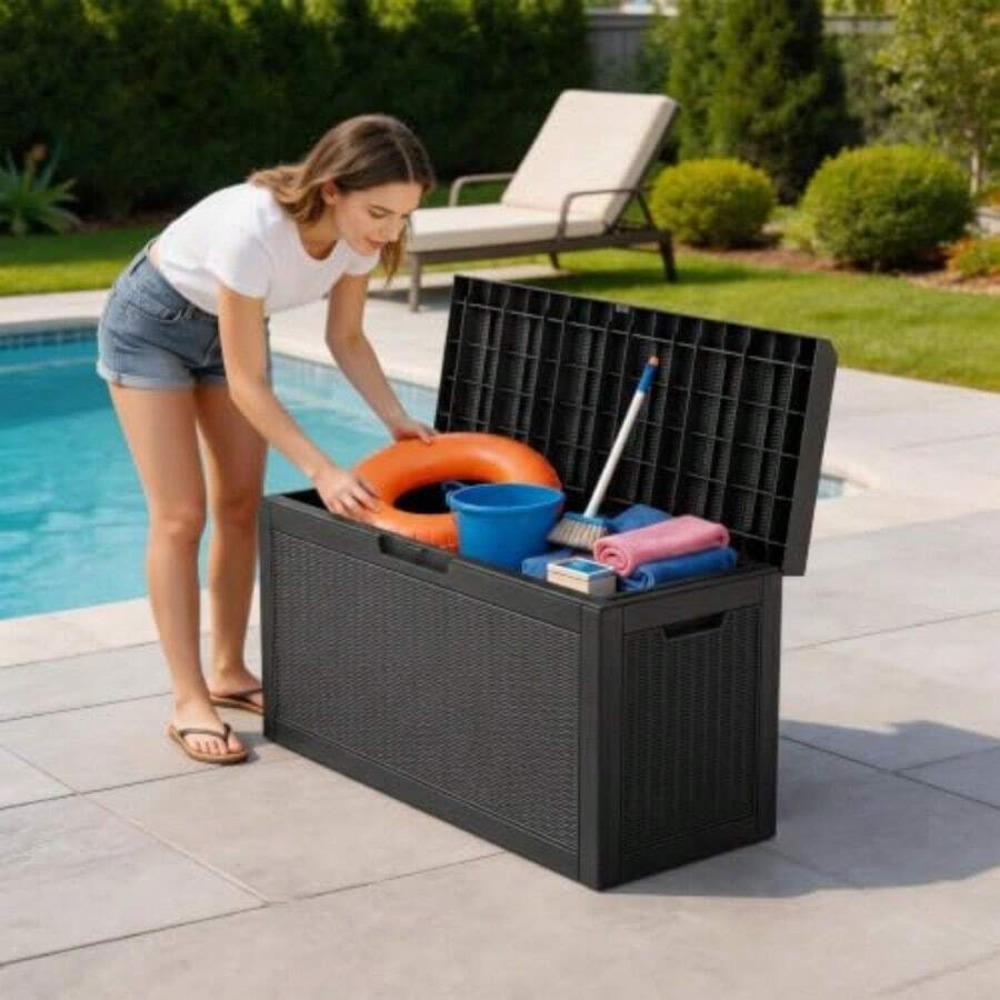 Caja de Almacenamiento Exterio - Outdoor Furniture Waterproof reseña y precio