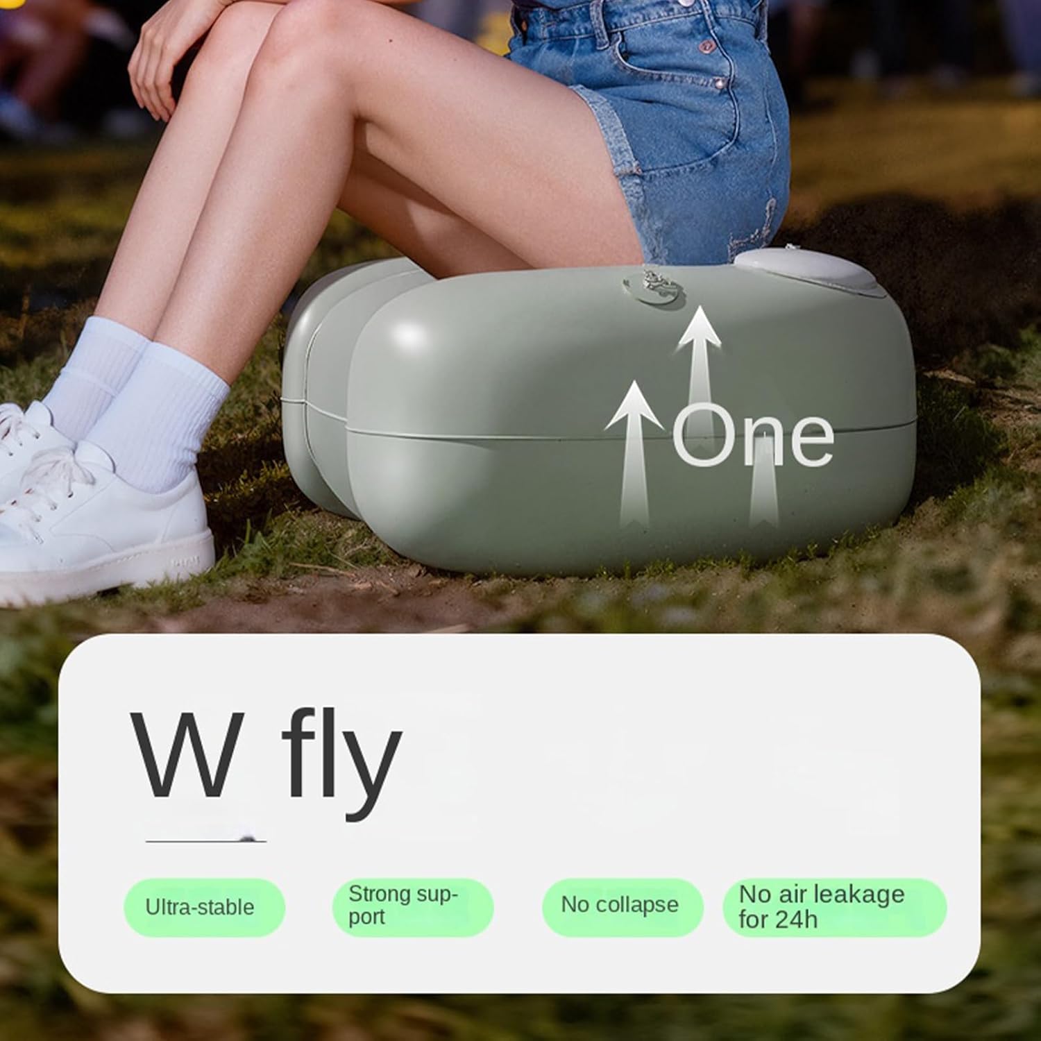Asiento de viaje inflable grue - Outdoor Furniture European reseña y precio