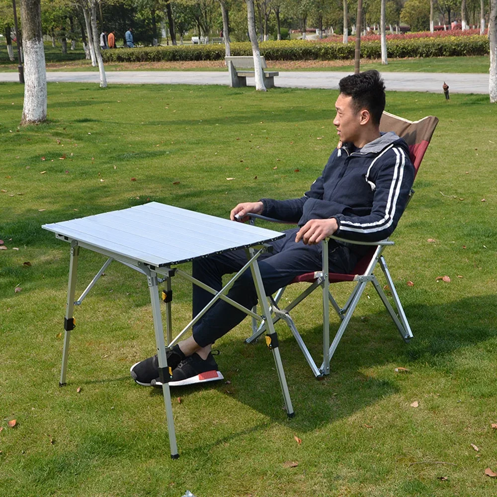 Mesa Plegable de Aluminio Ultr - Outdoor Furniture Store reseña y precio