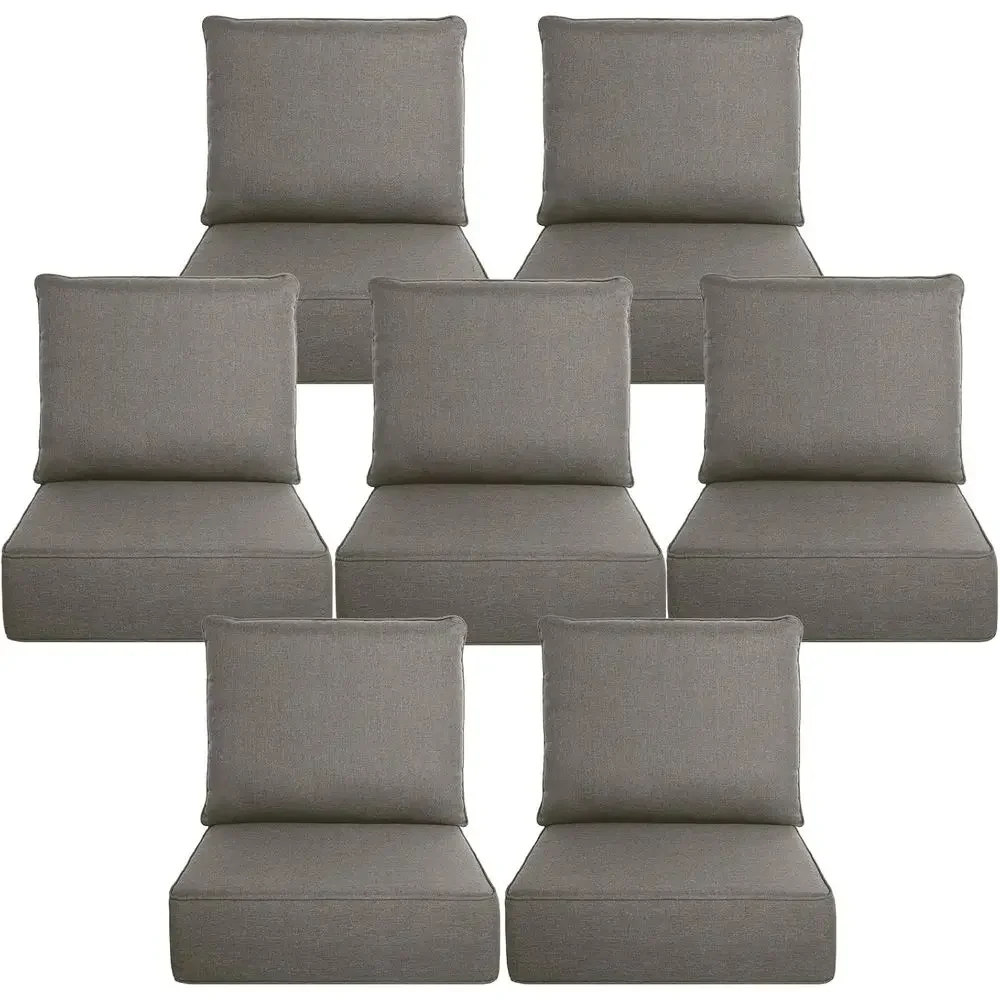 Juego de 6 Cojines Gruesos par - Outdoor Furniture Cushions 24 X 24 reseña y precio